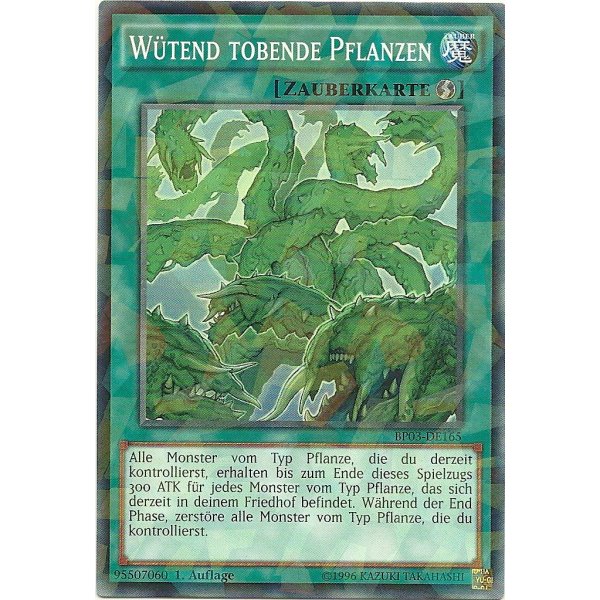 W&uuml;tend tobende Pflanzen SHATTERFOIL BP03-DE165
