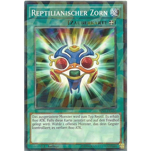 Reptilianischer Zorn SHATTERFOIL BP03-DE166