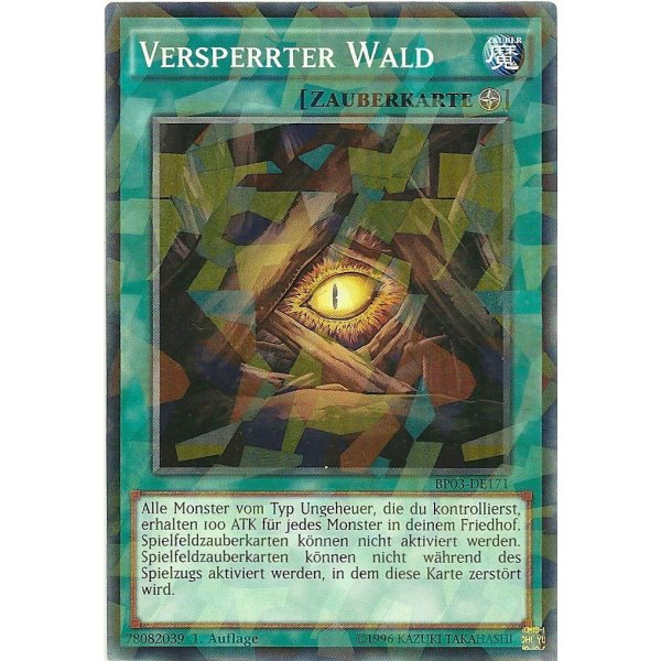 Versperrter Wald SHATTERFOIL BP03-DE171