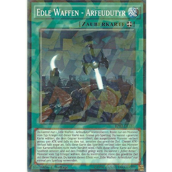Edle Waffen - Arfeudutyr SHATTERFOIL BP03-DE181
