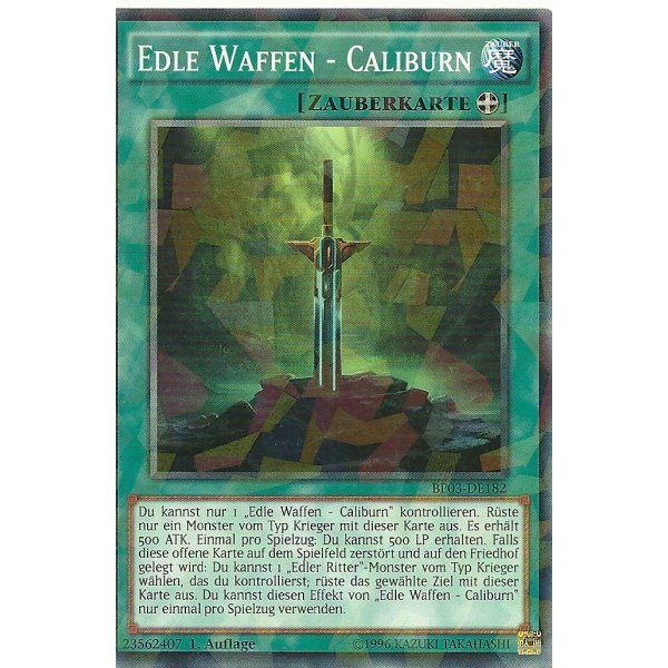 Edle Waffen - Caliburn SHATTERFOIL BP03-DE182