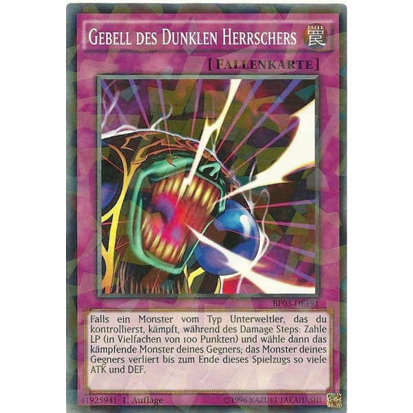 Gebell des Dunklen Herrschers SHATTERFOIL BP03-DE191