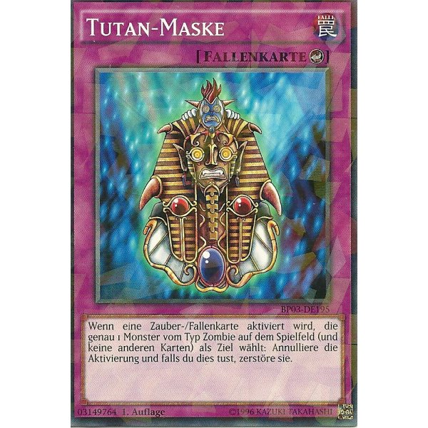 Tutan-Maske SHATTERFOIL BP03-DE195