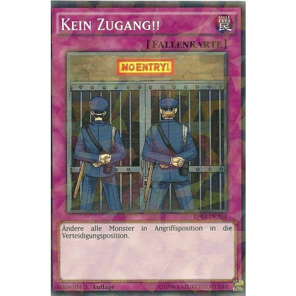 Kein Zugang!! SHATTERFOIL BP03-DE204