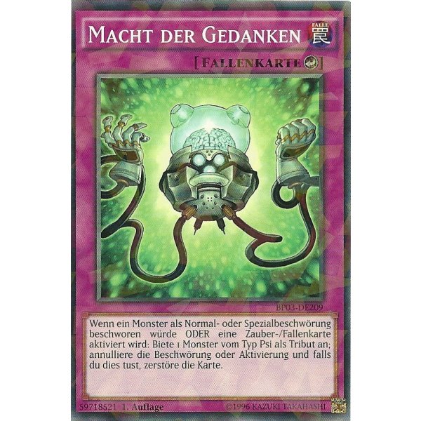 Macht der Gedanken SHATTERFOIL BP03-DE209