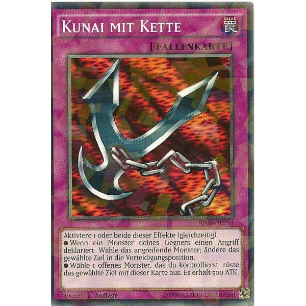 Kunai mit Kette SHATTERFOIL BP03-DE210