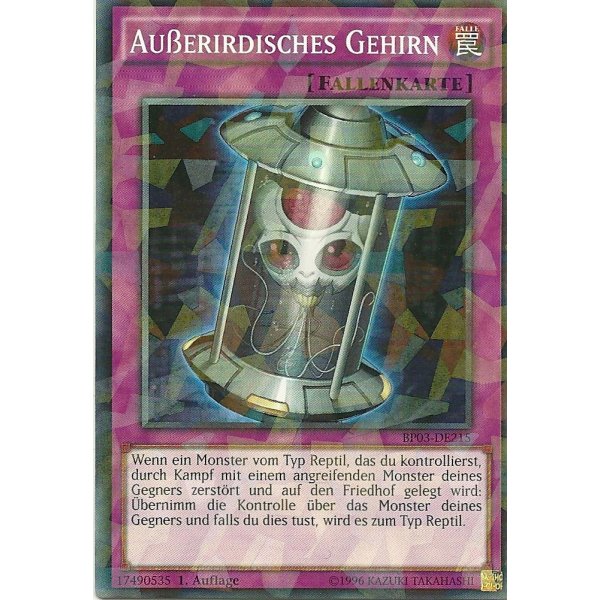 Au&szlig;erirdisches Gehirn SHATTERFOIL BP03-DE215
