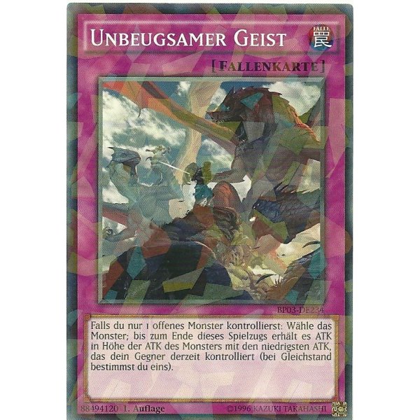 Unbeugsamer Geist SHATTERFOIL BP03-DE234