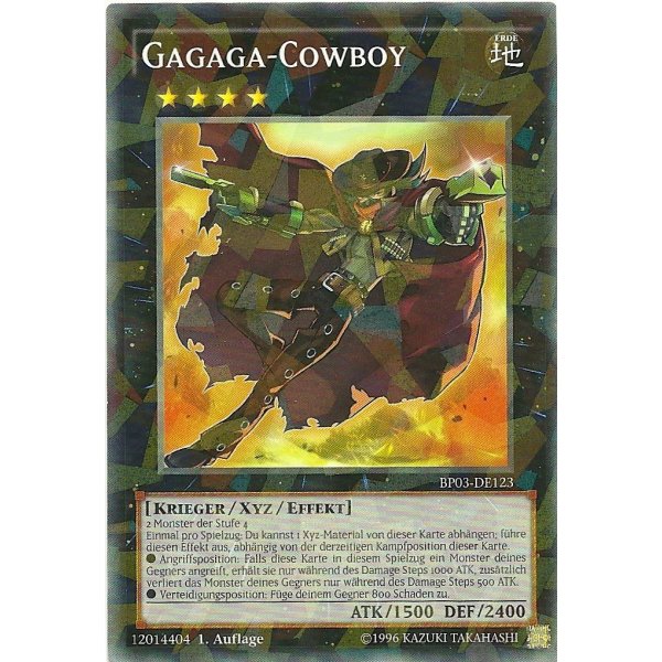 Gagaga-Cowboy SHATTERFOIL BP03-DE123