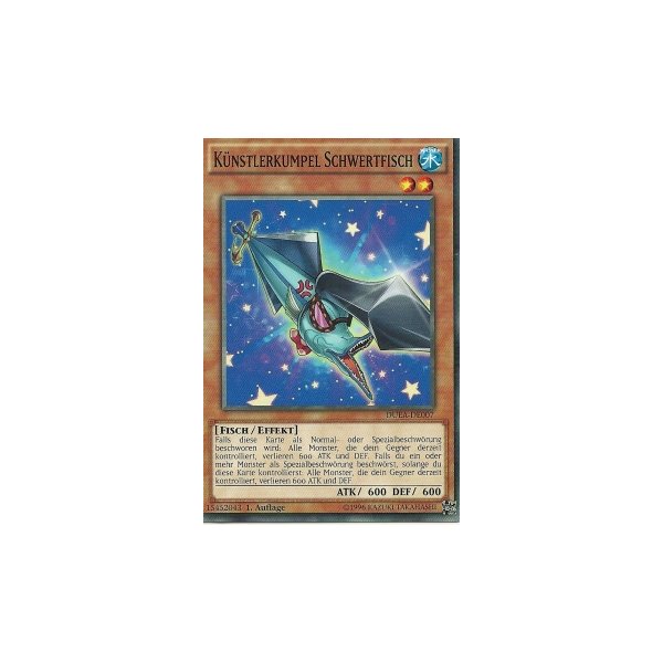 K&uuml;nstlerkumpel Schwertfisch DUEA-DE007