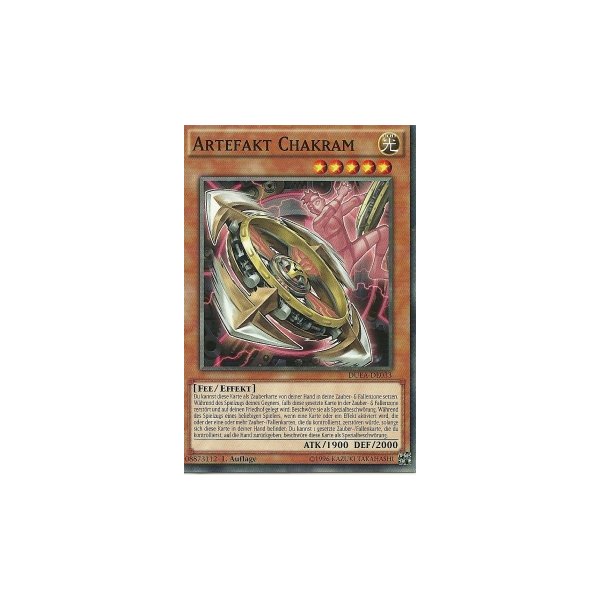 Artefakt Chakram DUEA-DE033
