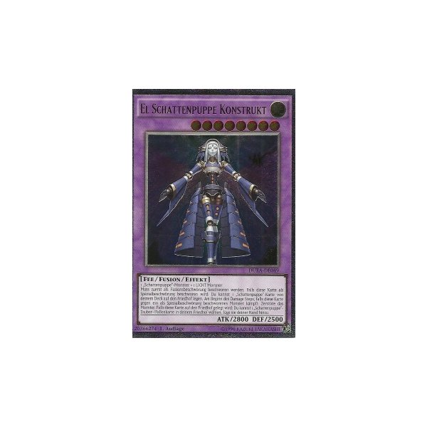 El Schattenpuppe Konstrukt (Ultimate Rare) DUEA-DE049umr