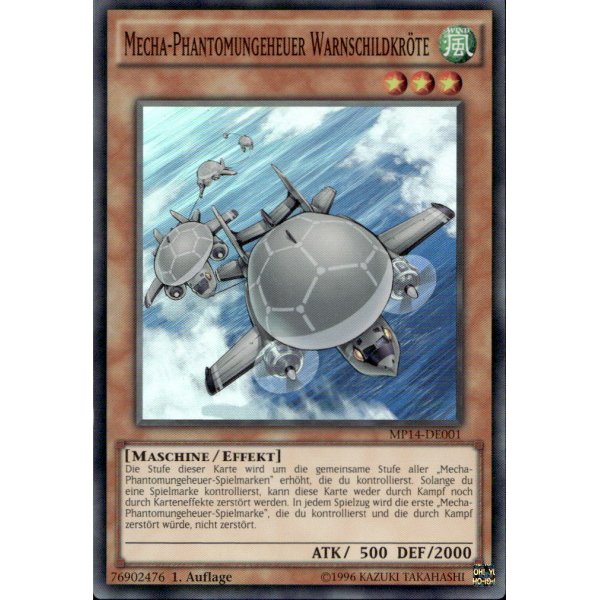 Mecha-Phantomungeheuer Warnschildkr&ouml;te MP14-DE001