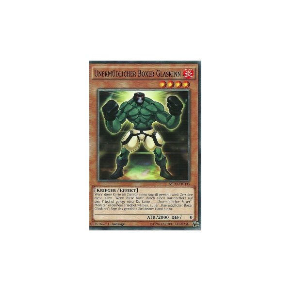 Unerm&uuml;dlicher Boxer Glaskinn MP14-DE003