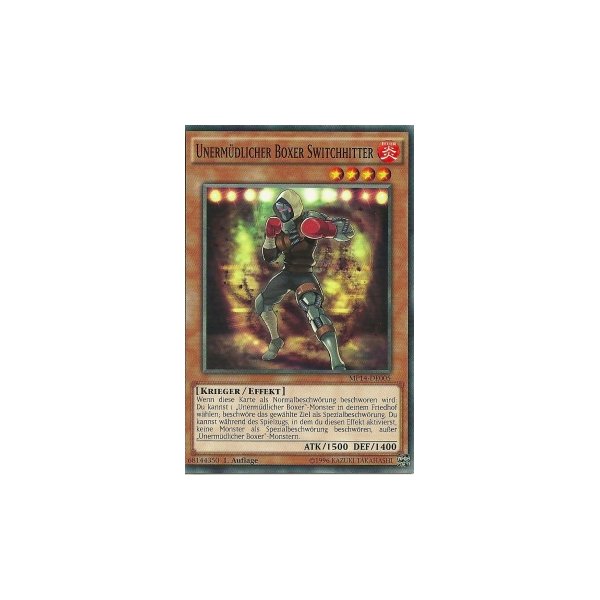 Unerm&uuml;dlicher Boxer Switchhitter MP14-DE005