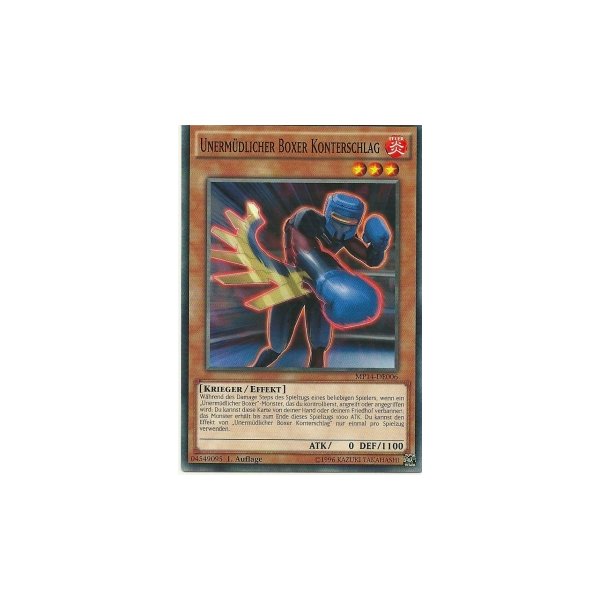 Unerm&uuml;dlicher Boxer Konterschlag MP14-DE006