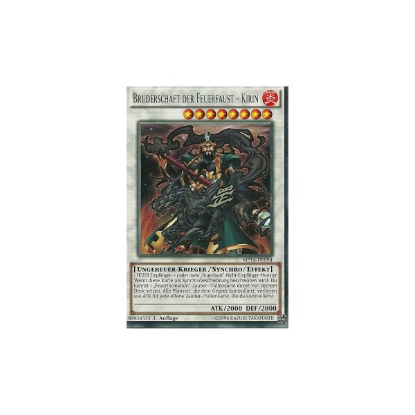 Bruderschaft der Feuerfaust - Kirin MP14-DE094
