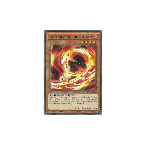 Fechtendes Feuerfrettchen MP14-DE123