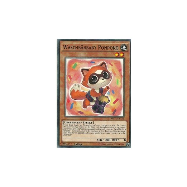 Waschb&auml;rbaby Ponpoko MP14-DE136