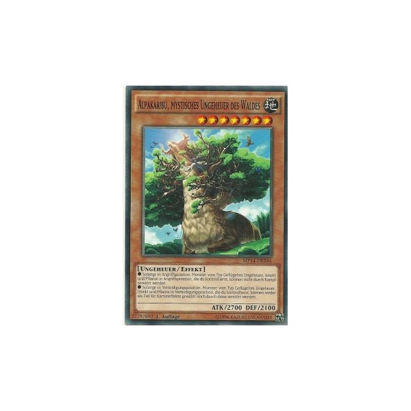 Alpakaribu, mystisches Ungeheuer des Waldes MP14-DE244