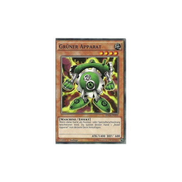 Gr&uuml;ner Apparat SDGR-DE009