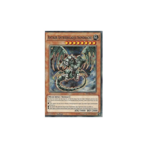 Antiker Antriebsgadjiltrondrache SDGR-DE013