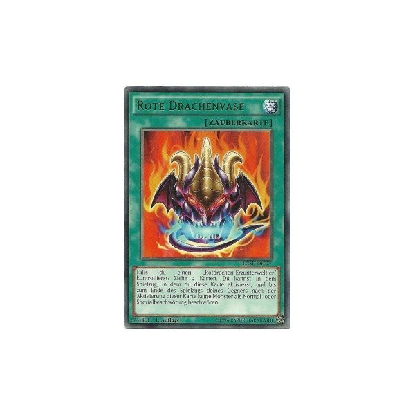 Rote Drachenvase LC5D-DE077