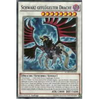 Schwarz geflügelter Drache LC5D-DE135-C