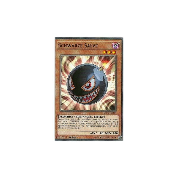 Schwarze Salve LC5D-DE222