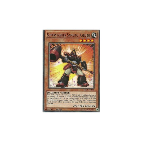 Superstarker Samurai Kabuto NECH-DE008