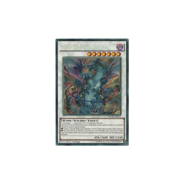 Yazi, &Uuml;bel des Yang Zing (Secret Rare) NECH-DE051scr