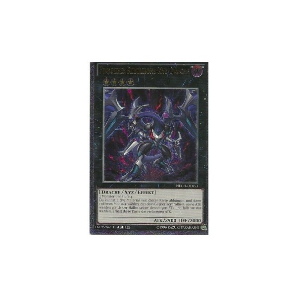 Finsterer Rebellions-Xyz-Drache (Ultimate Rare) NECH-DE053umr