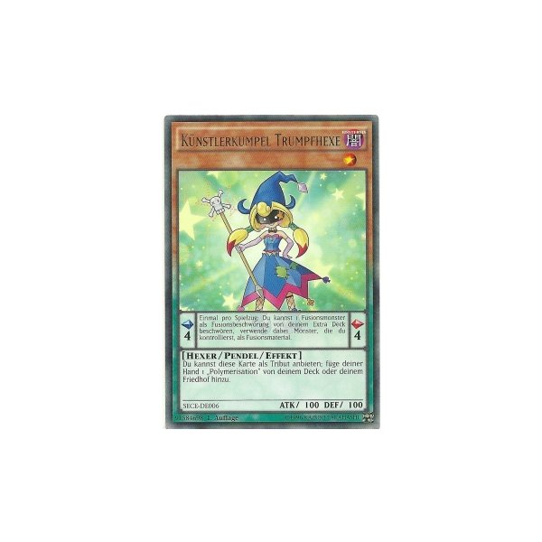 K&uuml;nstlerkumpel Trumpfhexe SECE-DE006