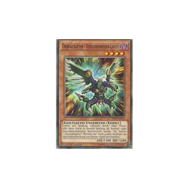 &Uuml;berfallraptor - Verschwindender Lanius SECE-DE011