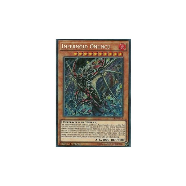 Infernoid Onuncu (Ultra Rare) SECE-DE019
