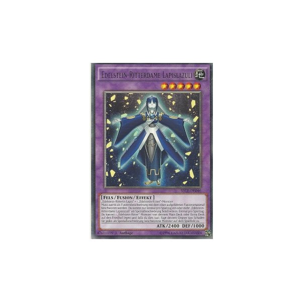 Edelstein-Ritterdame Lapislazuli SECE-DE046