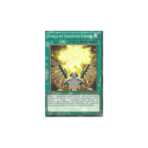 Funkeln des Sternzeichen-Kundlers SECE-DE055