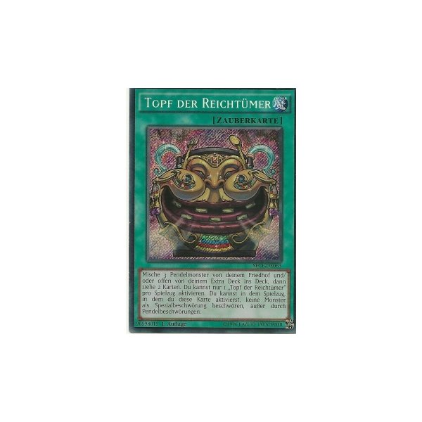 Topf der Reicht&uuml;mer SECE-DE063