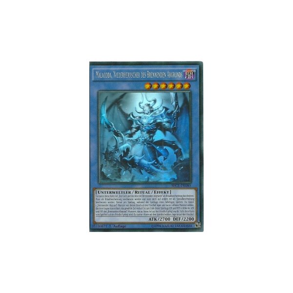 Malacoda, Niederherrscher des Brennenden Abgrunds (Ghost Rare) SECE-DE085gr