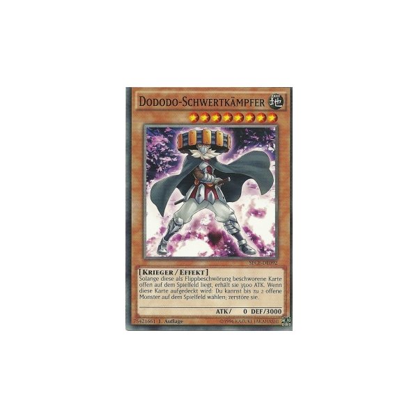 Dododo-Schwertk&auml;mpfer SECE-DE092