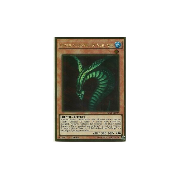 Unheil verk&uuml;ndende Schlange PGL2-DE027