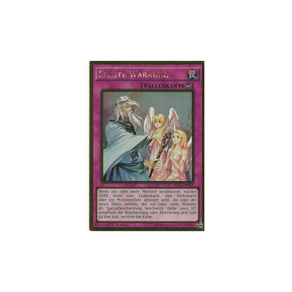 Ernste Warnung PGL2-DE068