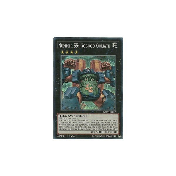 Nummer 55: Gogogo-Goliath WSUP-DE007