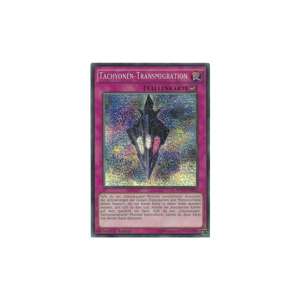 Tachyonen-Transmigration WSUP-DE012