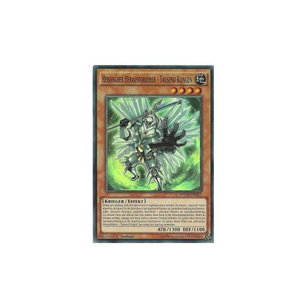 Heroischer Herausforderer - Tausend Klingen WSUP-DE017