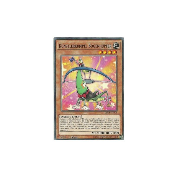 K&uuml;nstlerkumpel Bogenh&uuml;pfer CROS-DE003