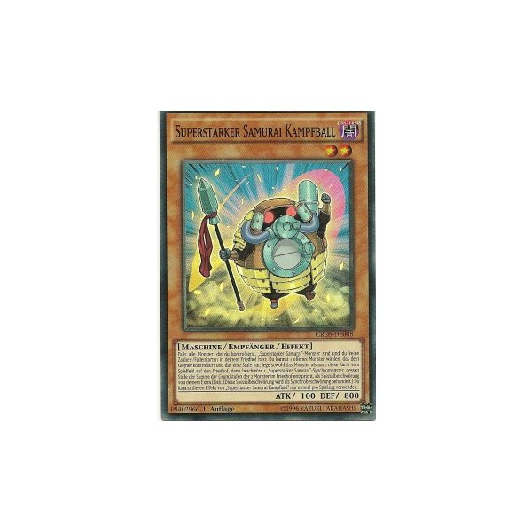 Superstarker Samurai Kampfball CROS-DE008