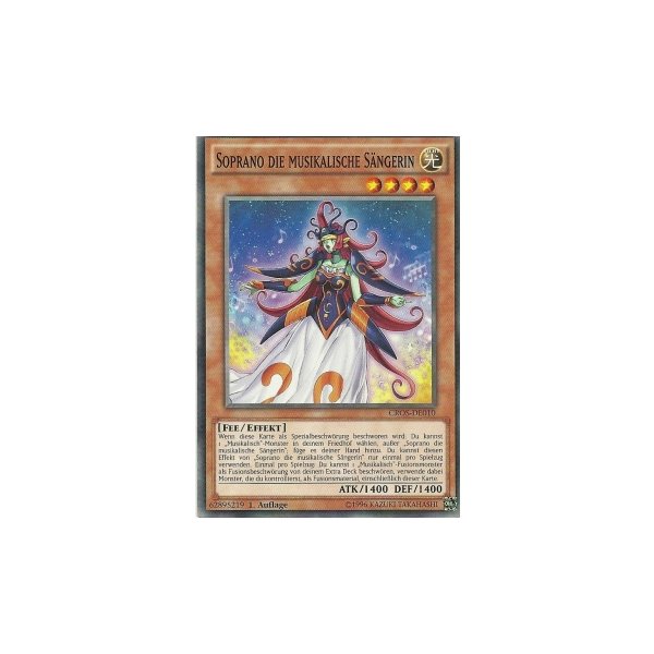 Soprano die musikalische S&auml;ngerin CROS-DE010