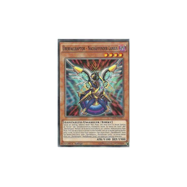 &Uuml;berfallraptor - Nach&auml;ffender Lanius CROS-DE017