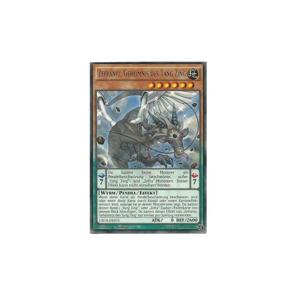 Zefraniu, Geheimnis des Yang Zing CROS-DE025